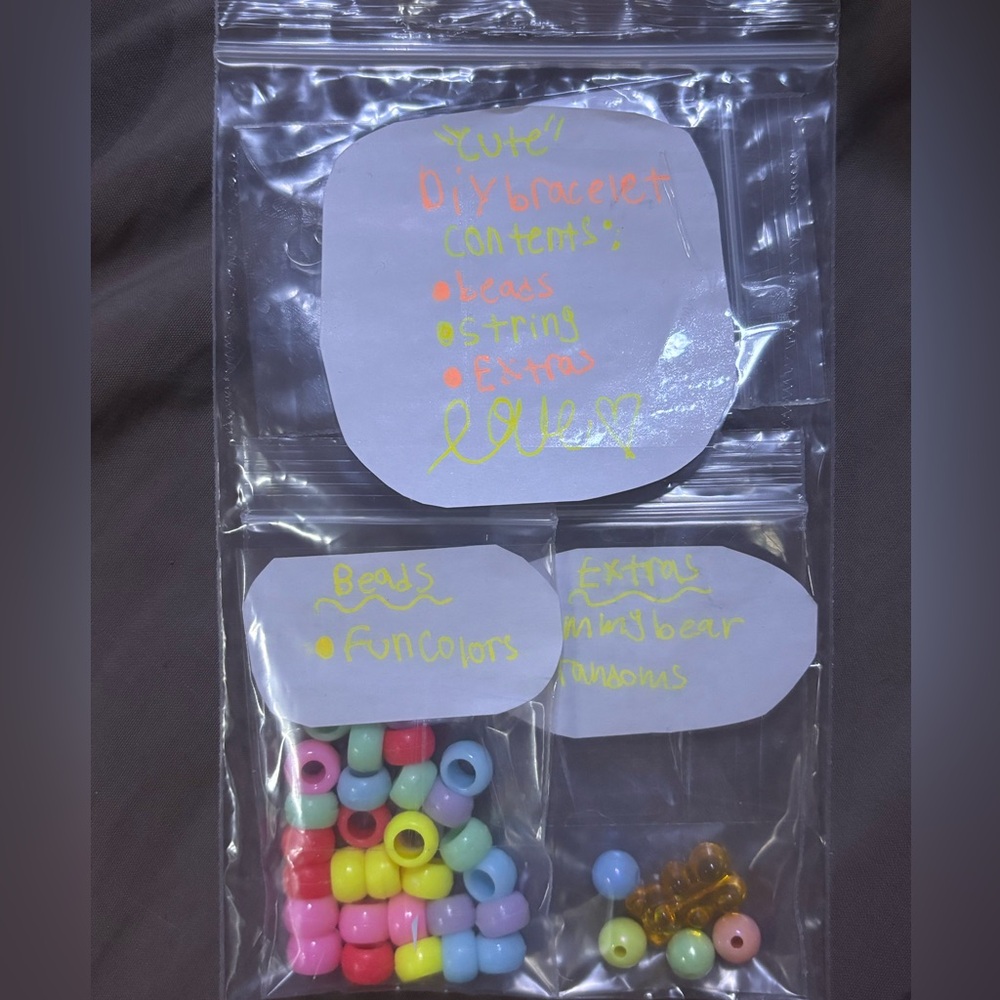 DIY Candy Themed Bracelet